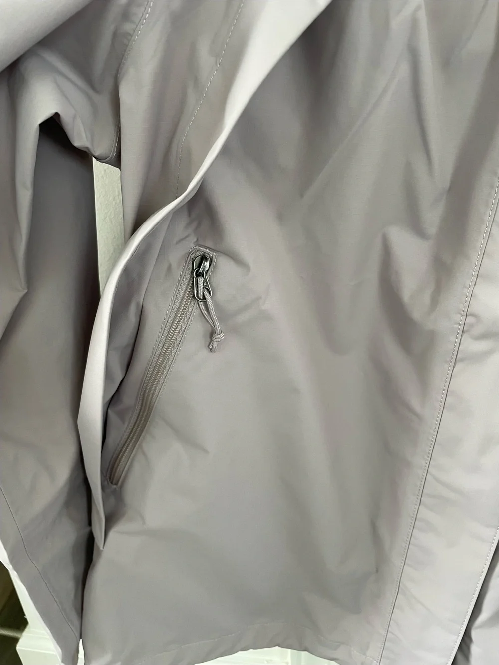 Women’s The North Face Antora Rain Jacket Moonstone Grey XS - Picture 3 of 5